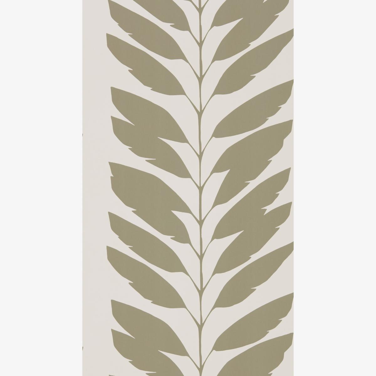 Malva Leaf Wallpaper 111311 by Scion in Hessian Beige Roll