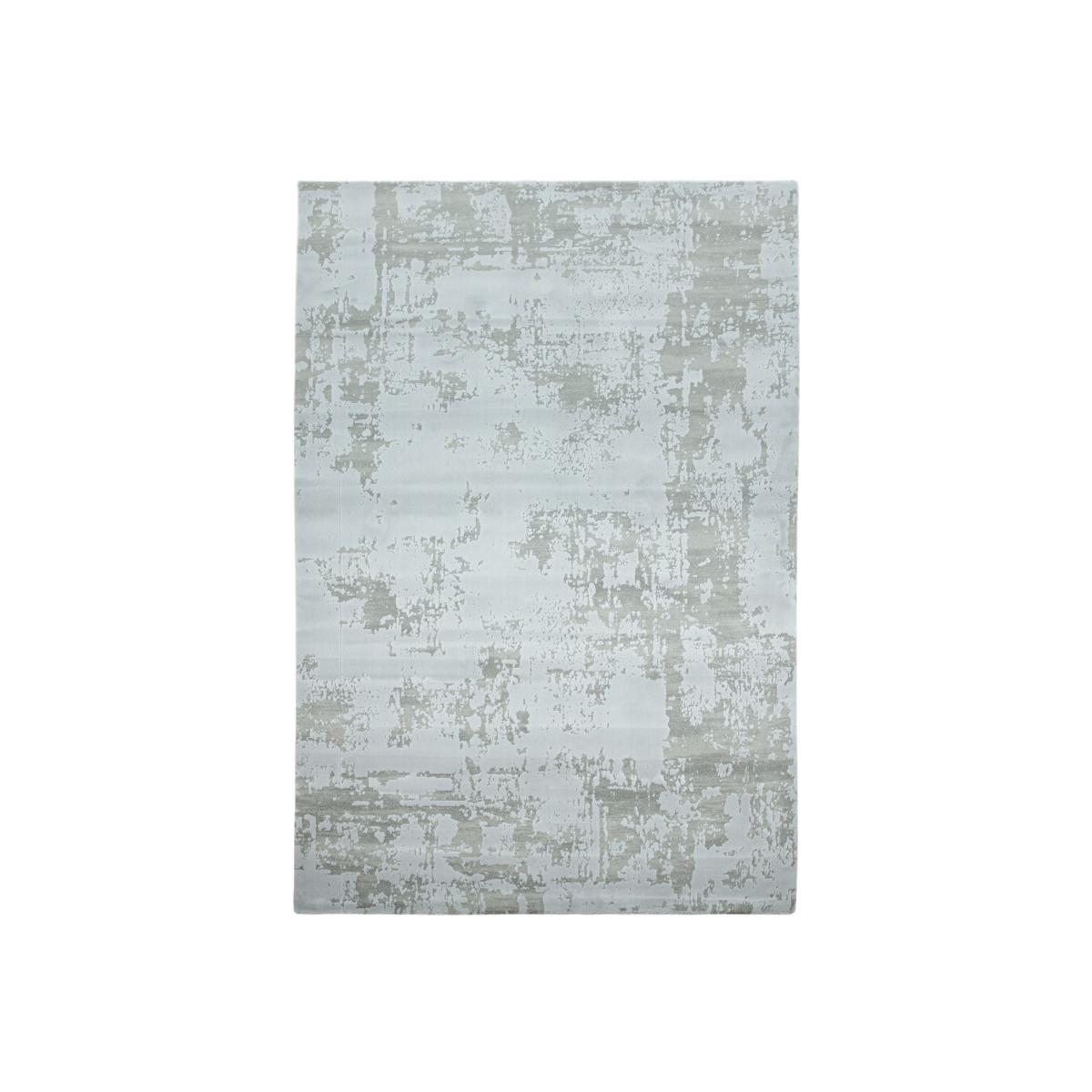 Astral Abstract Distressed Rugs in AS13 Silver Grey – image 1