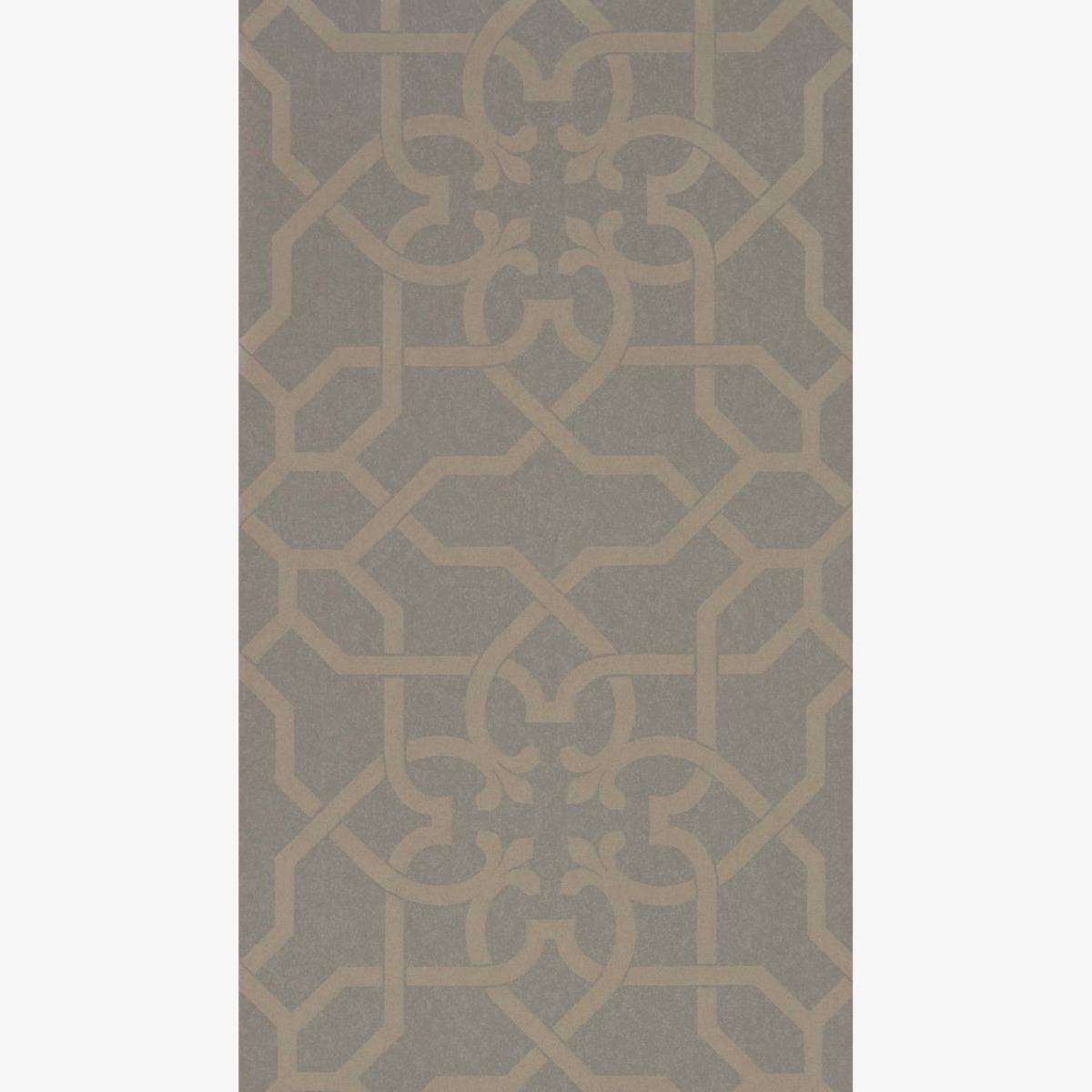 Mawton Wallpaper 216419 by Sanderson in Charcoal Gilver Grey Roll