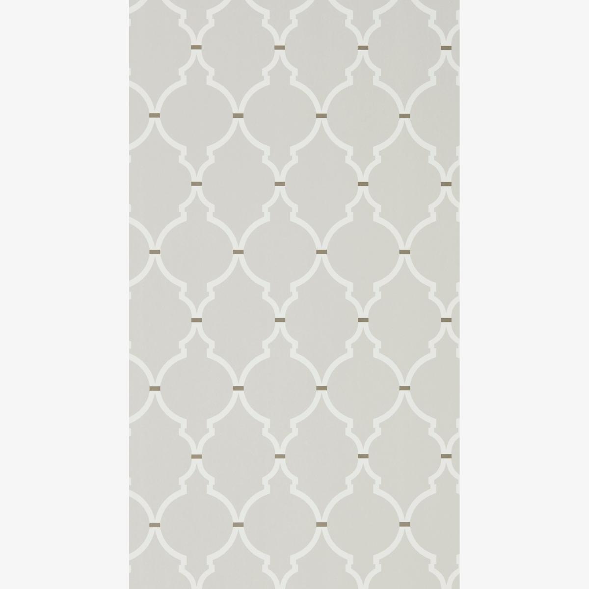 Empire Trellis Wallpaper 216335 by Sanderson in Silver Calico Roll