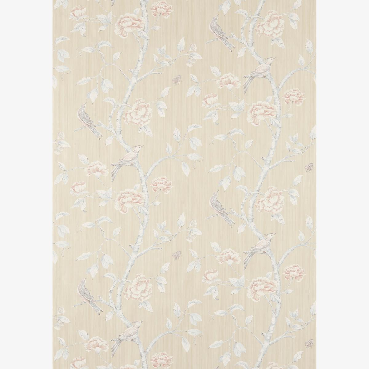 Woodville Wallpaper 311348 by Zoffany in White Clay Roll