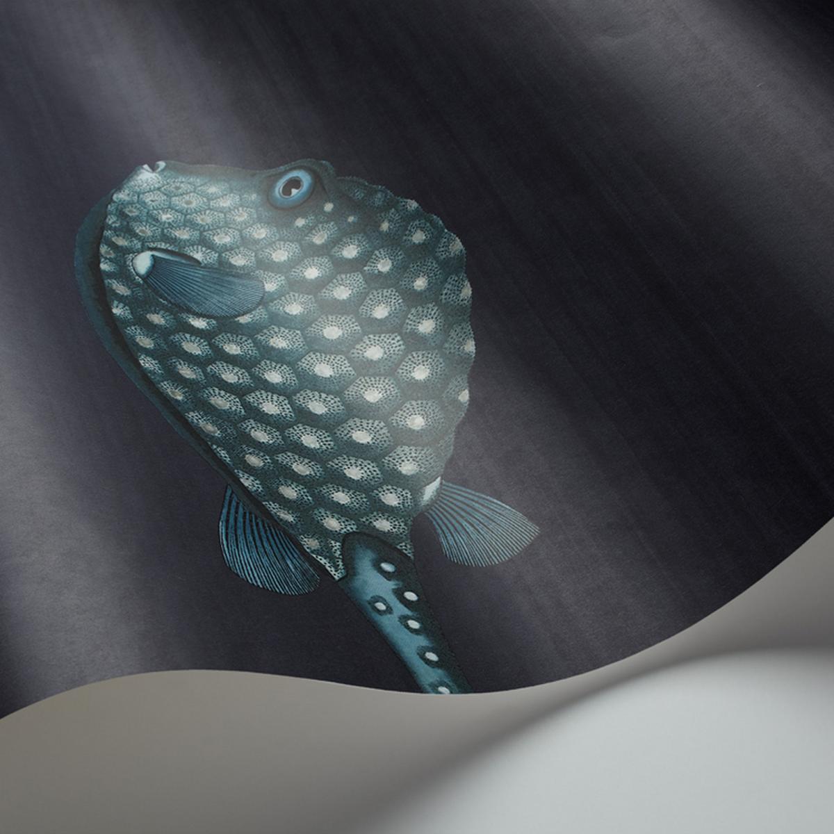 Acquario Wallpaper 16032 by Cole & Son in Ink Blue Roll – image 2