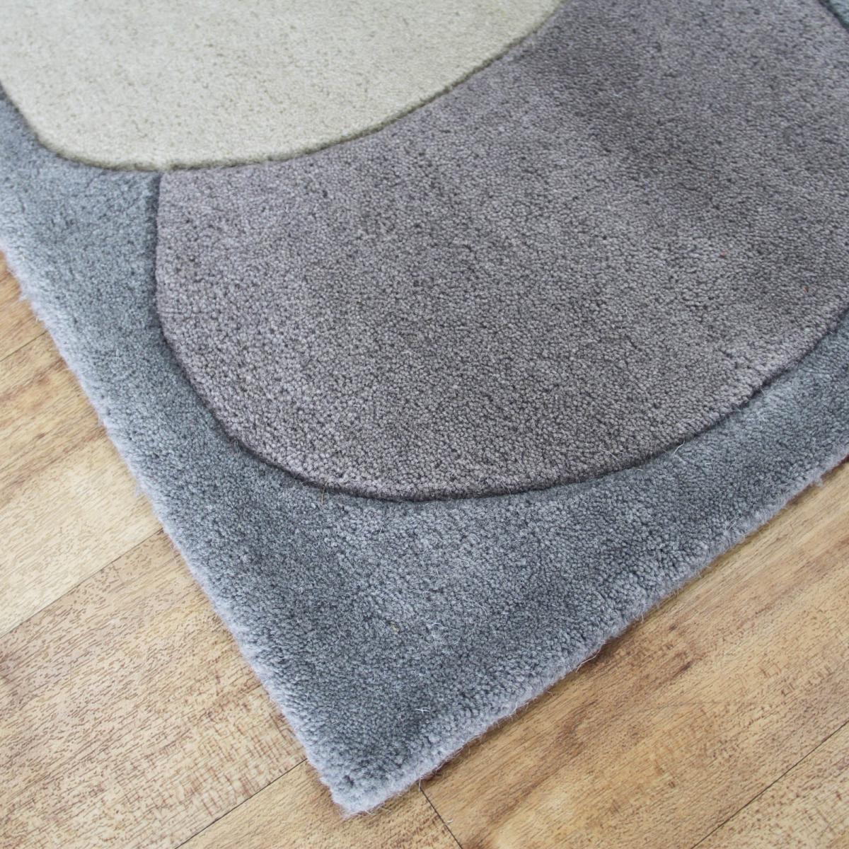 Indian Summer Oval Rugs in Grey – image 1