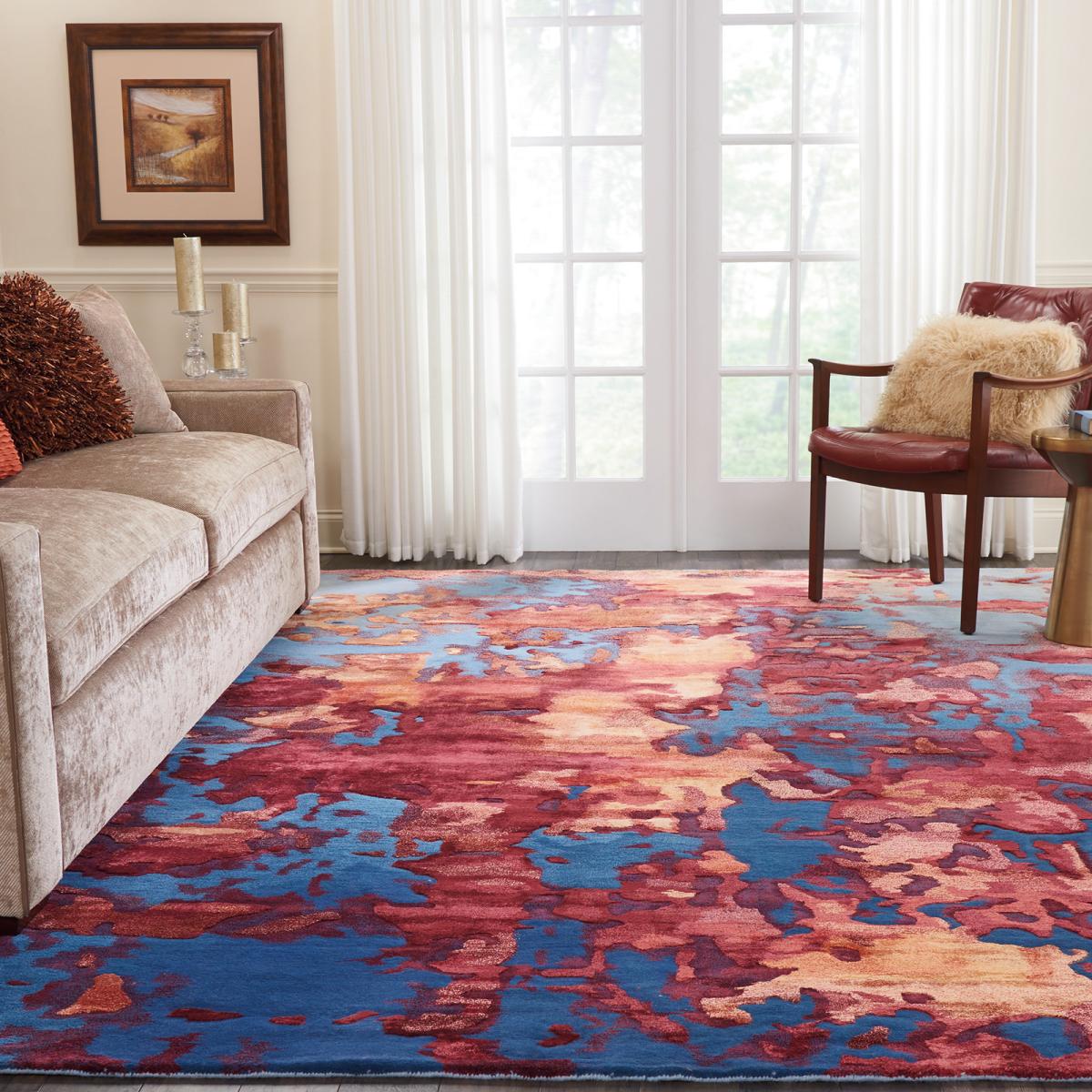 Prismatic Rugs PRS13 in Blue Flame by Nourison – image 1
