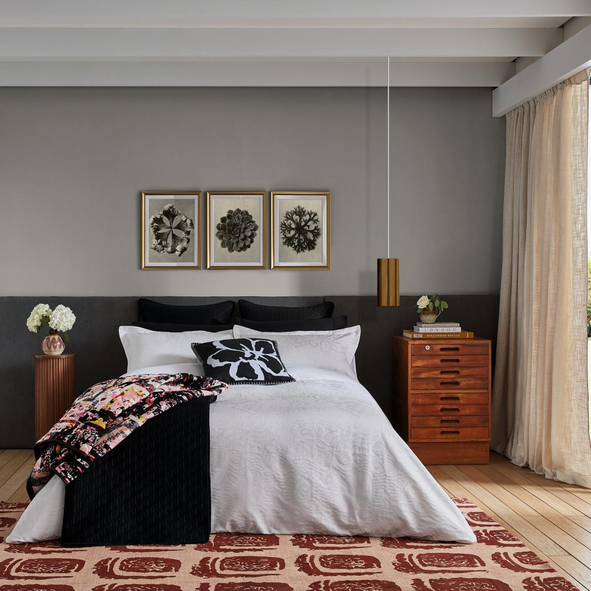 Patchwork Cotton Quilted Throw by Ted Baker in Multi&nbsp;170x220cm – image 3
