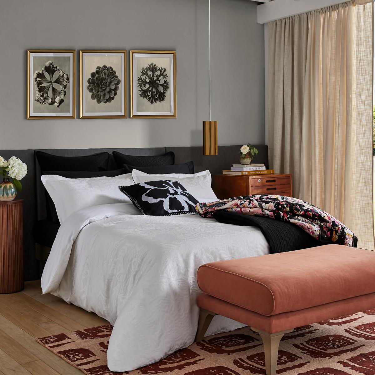 Patchwork Cotton Quilted Throw by Ted Baker in Multi&nbsp;170x220cm – image 5
