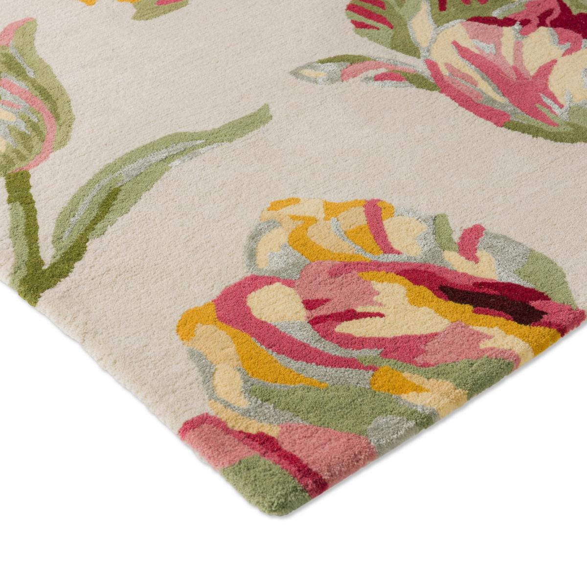 Gosford Floral 081300 Rug by Laura Ashley in Cranberry Red 250x350cm – image 4