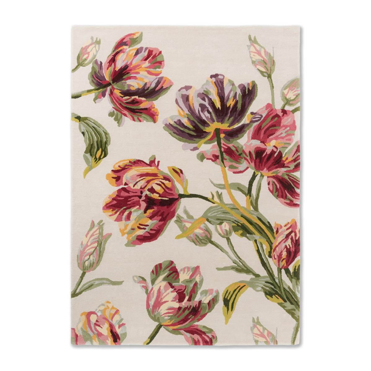 Gosford Floral 081300 Rug by Laura Ashley in Cranberry Red 250x350cm – image 5