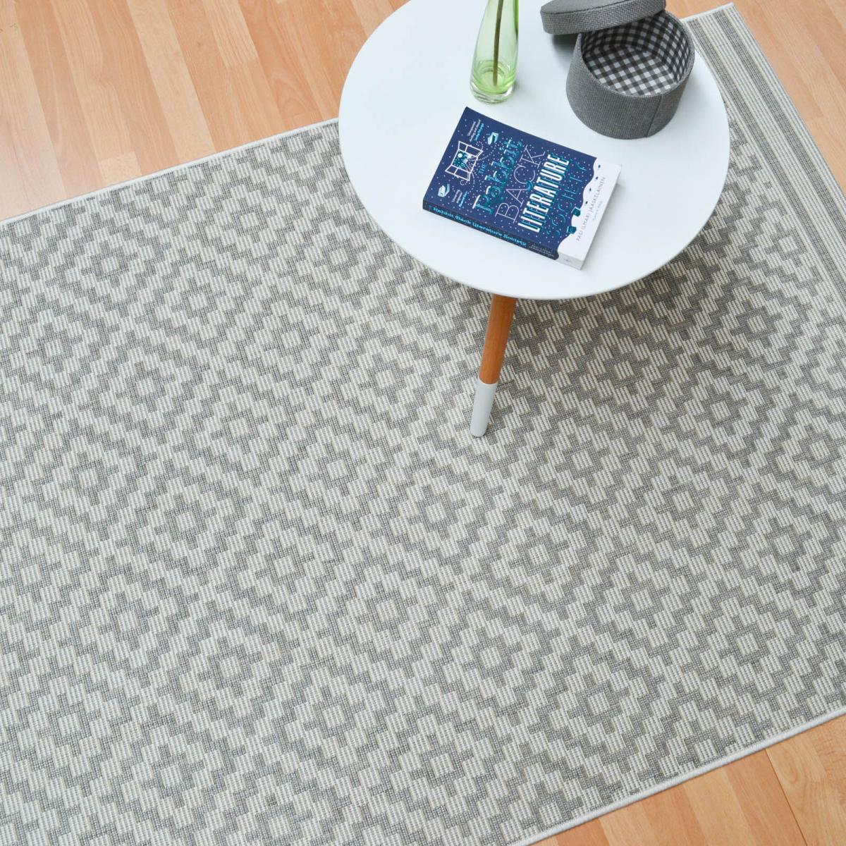 Patio Diamond PAT11 Geometric Indoor Outdoor Rugs in Grey&nbsp;200x290cm – image 5