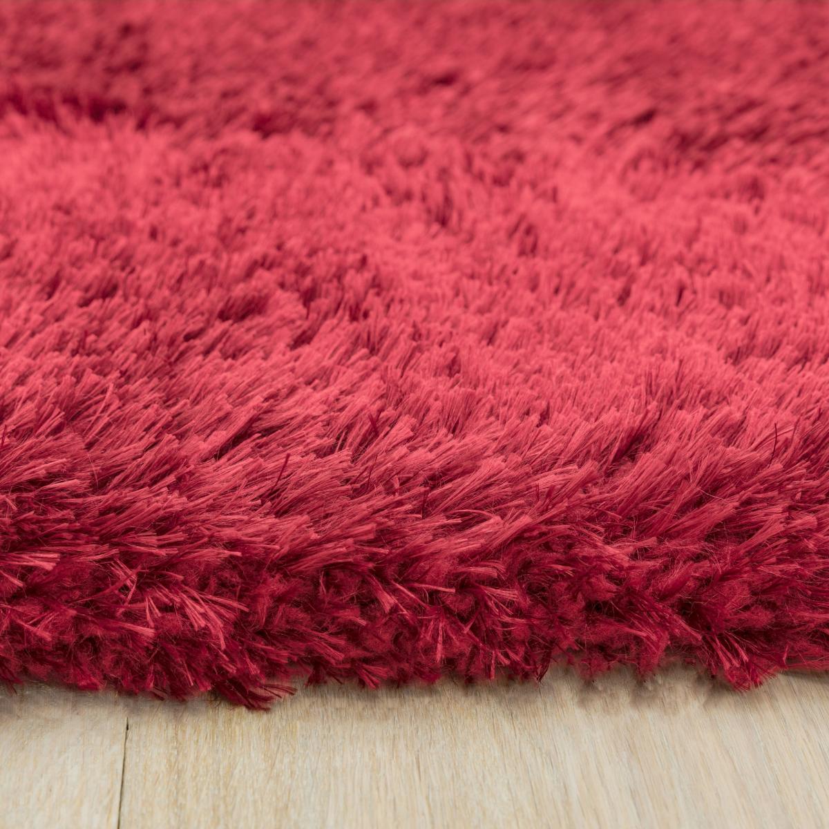 Nimbus Shaggy Rugs in Ruby – image 4