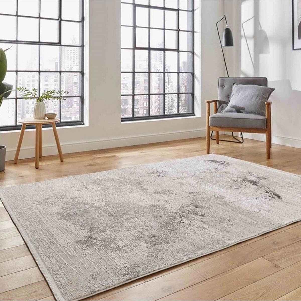 Bellagio 2790 Modern Abstract Distressed Rugs in Beige160x230cm – image 2