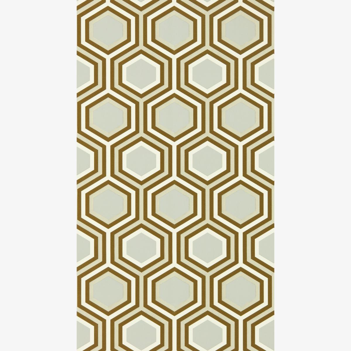 Selo Wallpaper 112147 by Harlequin in Gold Platinum Grey Roll