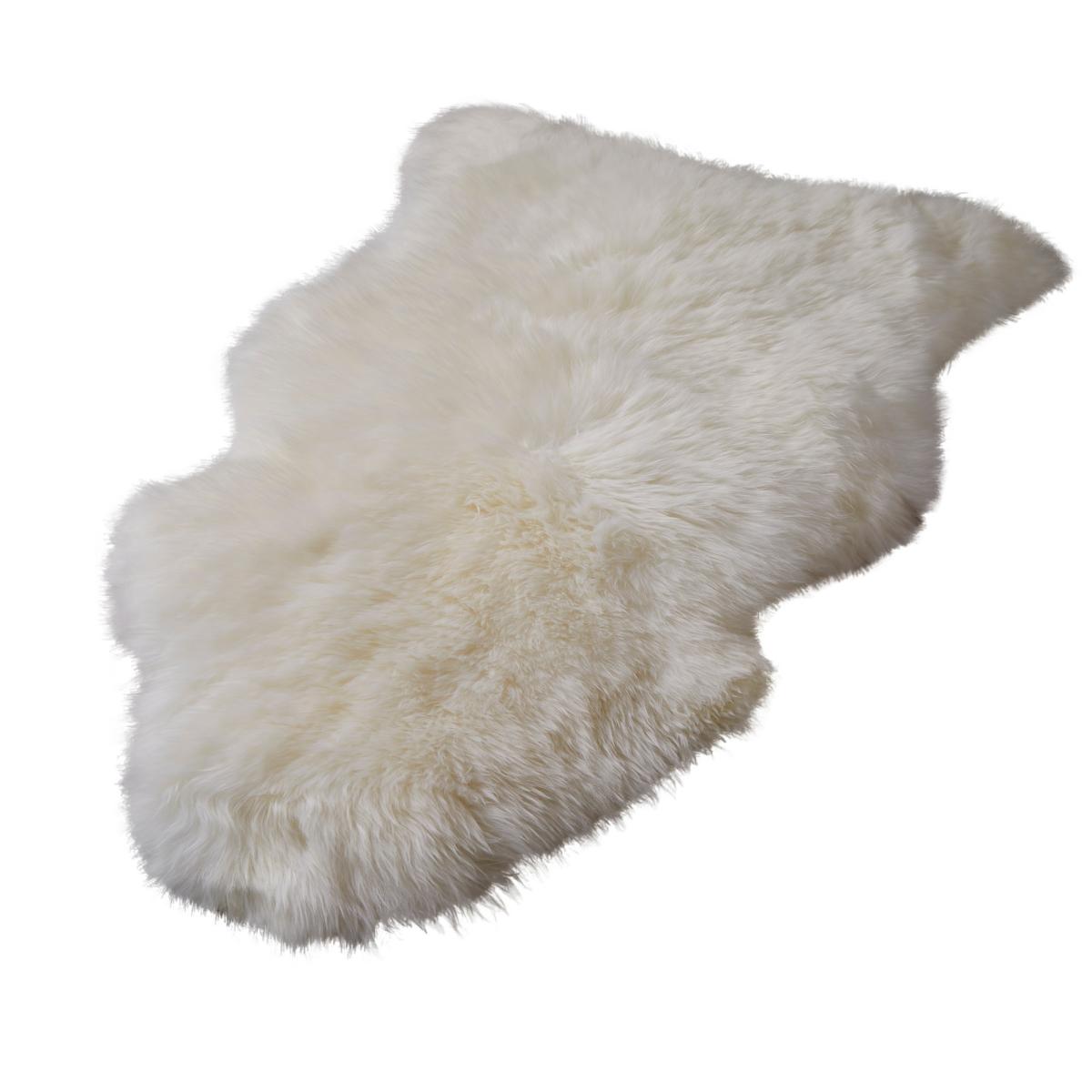 Sefton XXL New Zealand Sheepskin Rug in Natural WhiteSingle – image 3