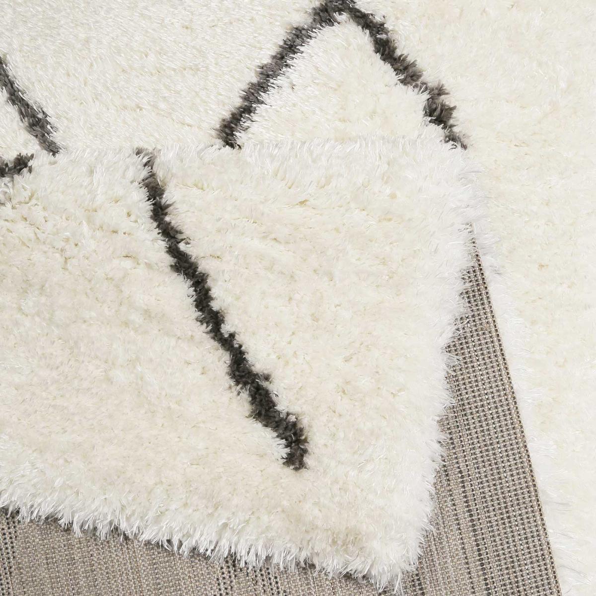 Boho and Scandic Afella Rugs 5965 695 in White and Anthracite – image 2