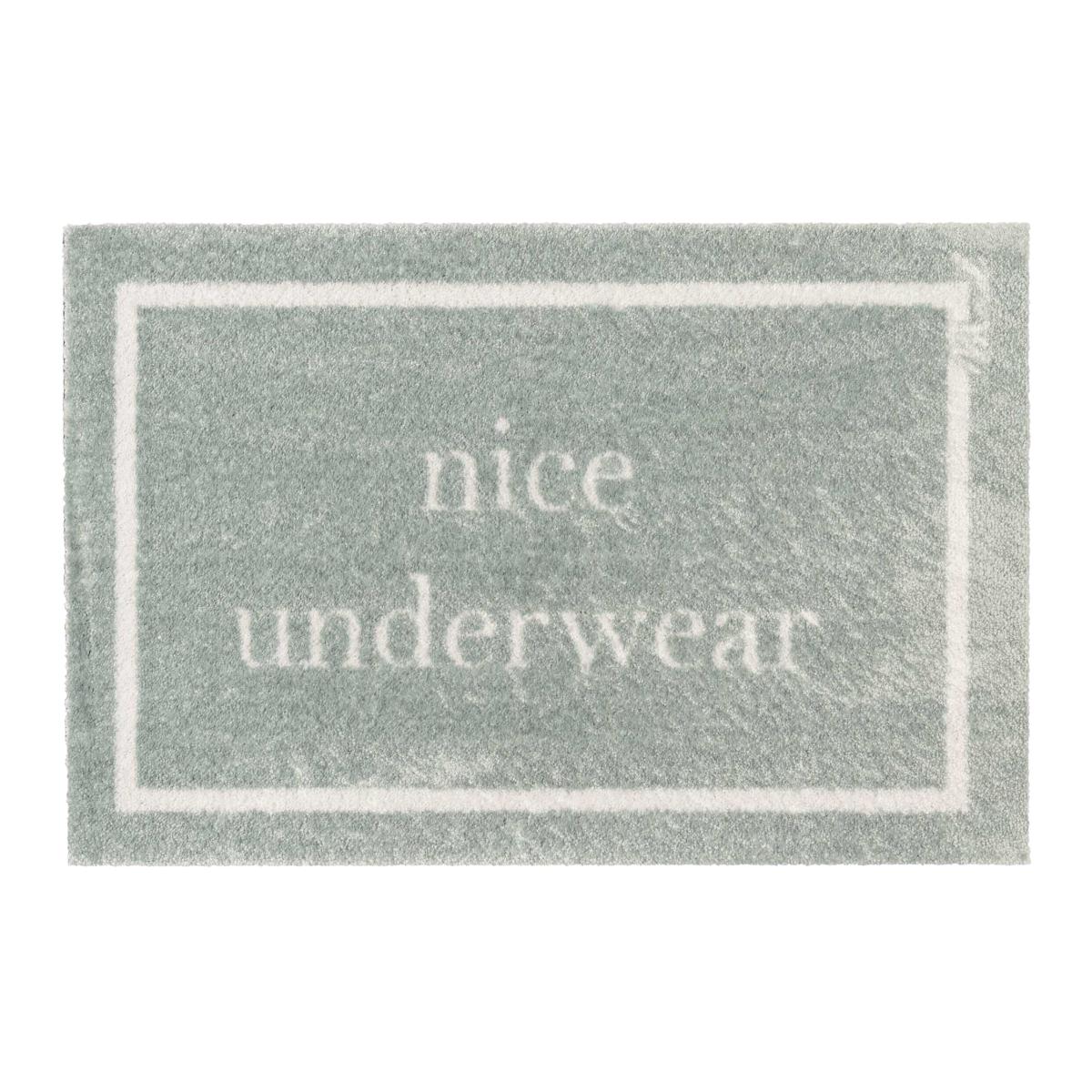 Skyler Nice Underwear Washable Floor Mats in Aqua Blue 50x75cm – image 1