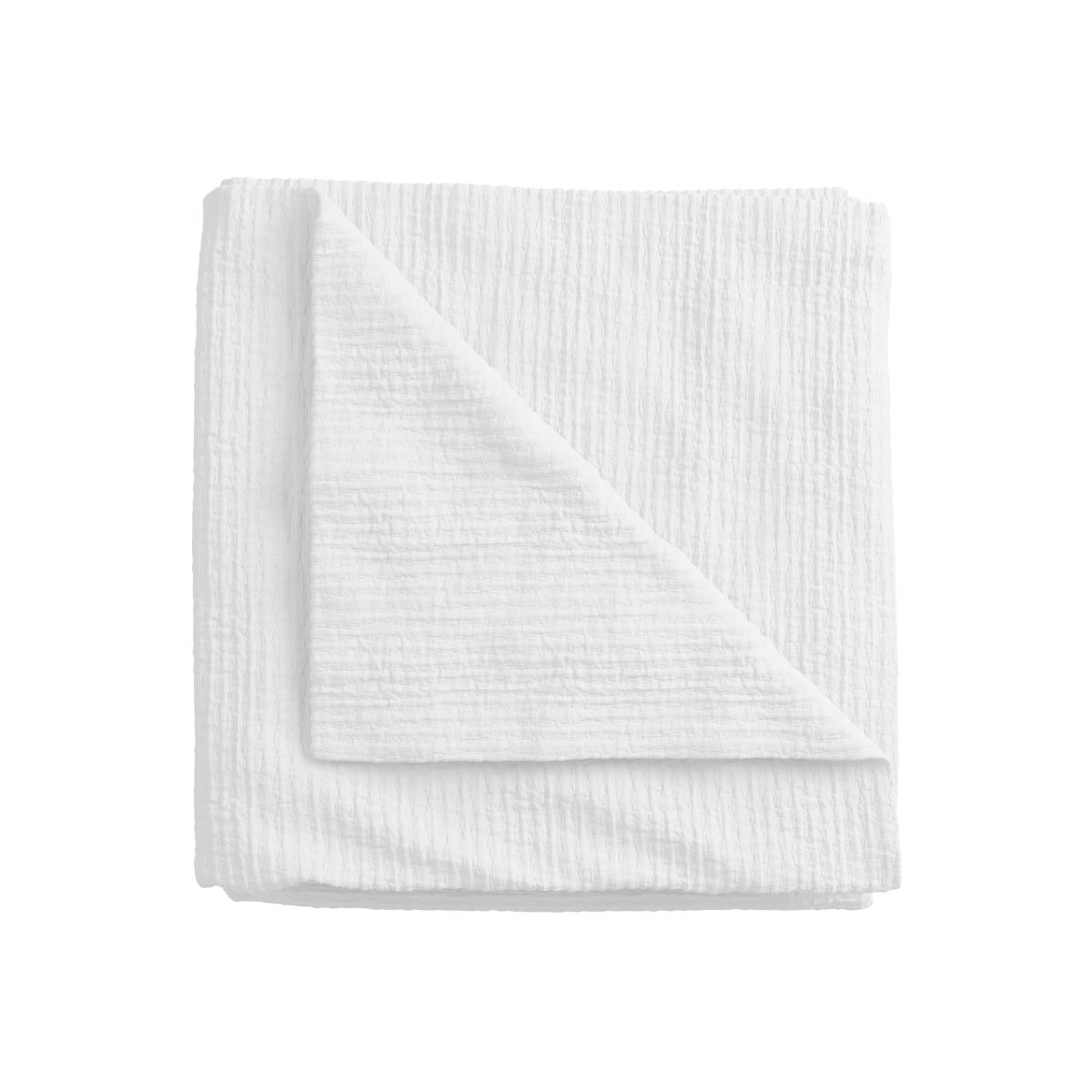 Long Island Pure Matelasse Throw by Helena Springfield in White 150x200cm