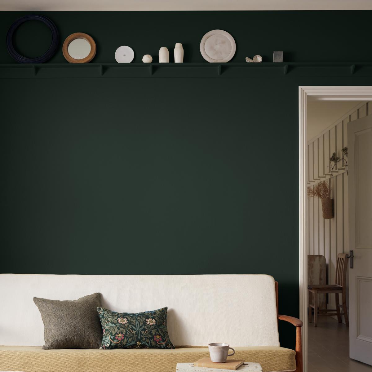Chalky Matt Paint by Morris & Co in Wooded Dell5