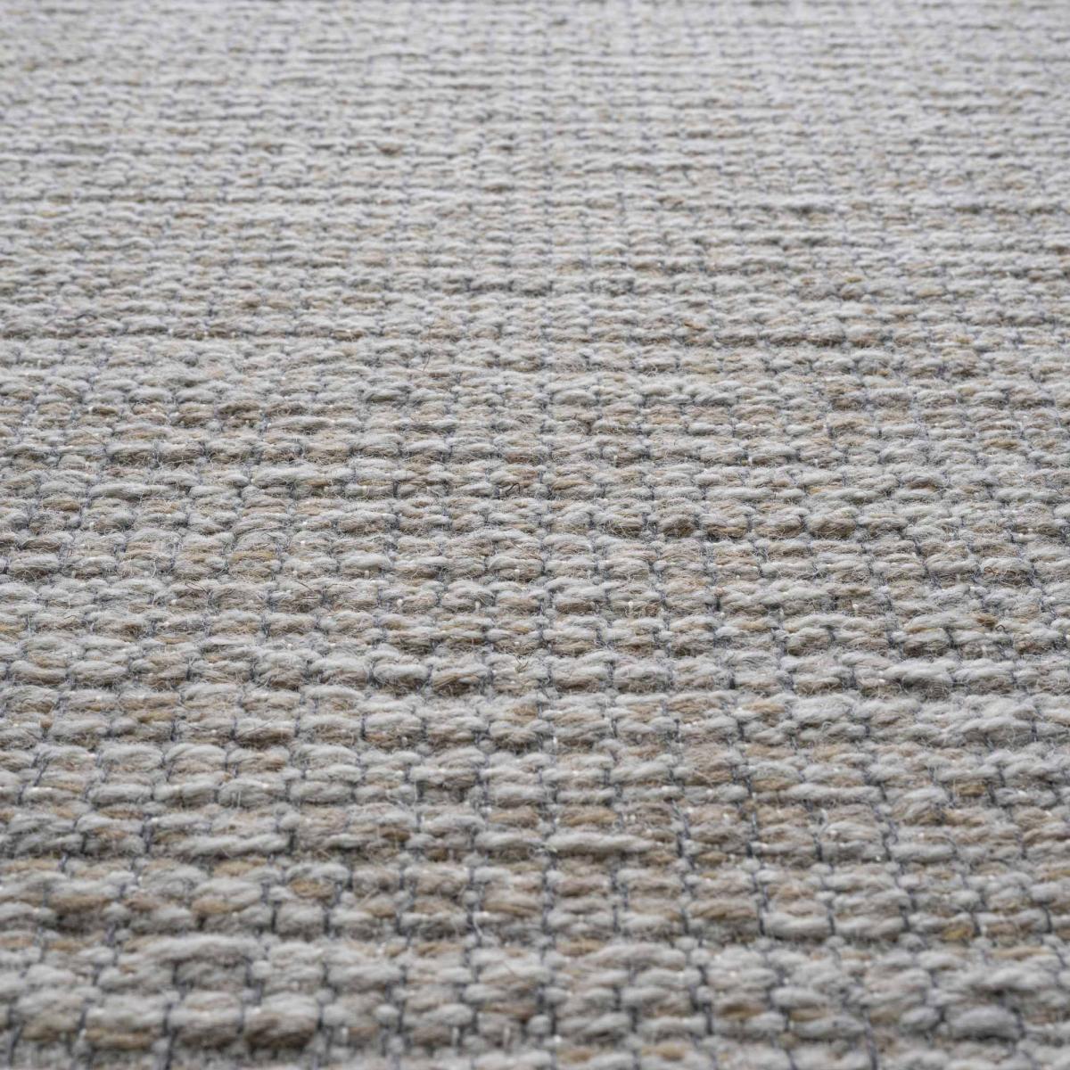 High Line 99025 2011 Plain Wool Rugs in Beige – image 2