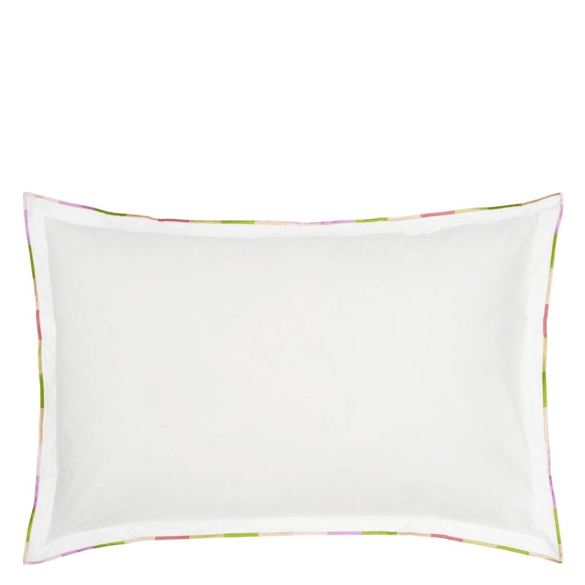 Pimlico Plain Duvet Cover and Pillowcase in Peony Pink by Designers Guild Bedding 220x230cm – image 4