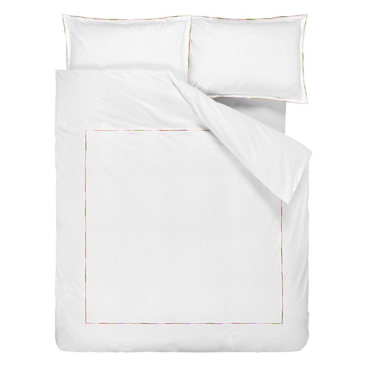 Pimlico Plain Duvet Cover and Pillowcase in Peony Pink by Designers Guild Bedding 220x230cm – image 5
