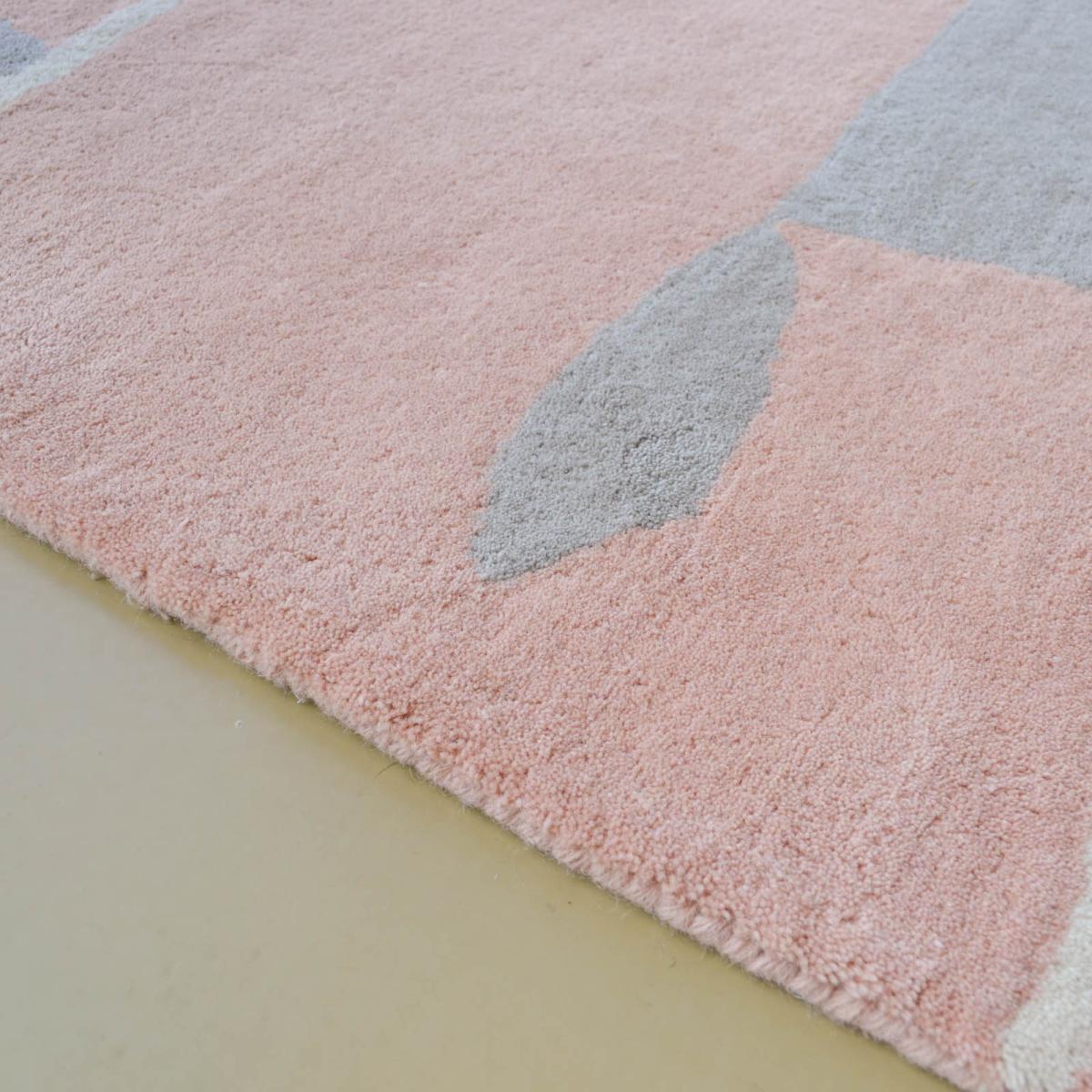 Scion Mr Fox Wool Rugs 25302 Blush Pink&nbsp;90x150cm – image 8