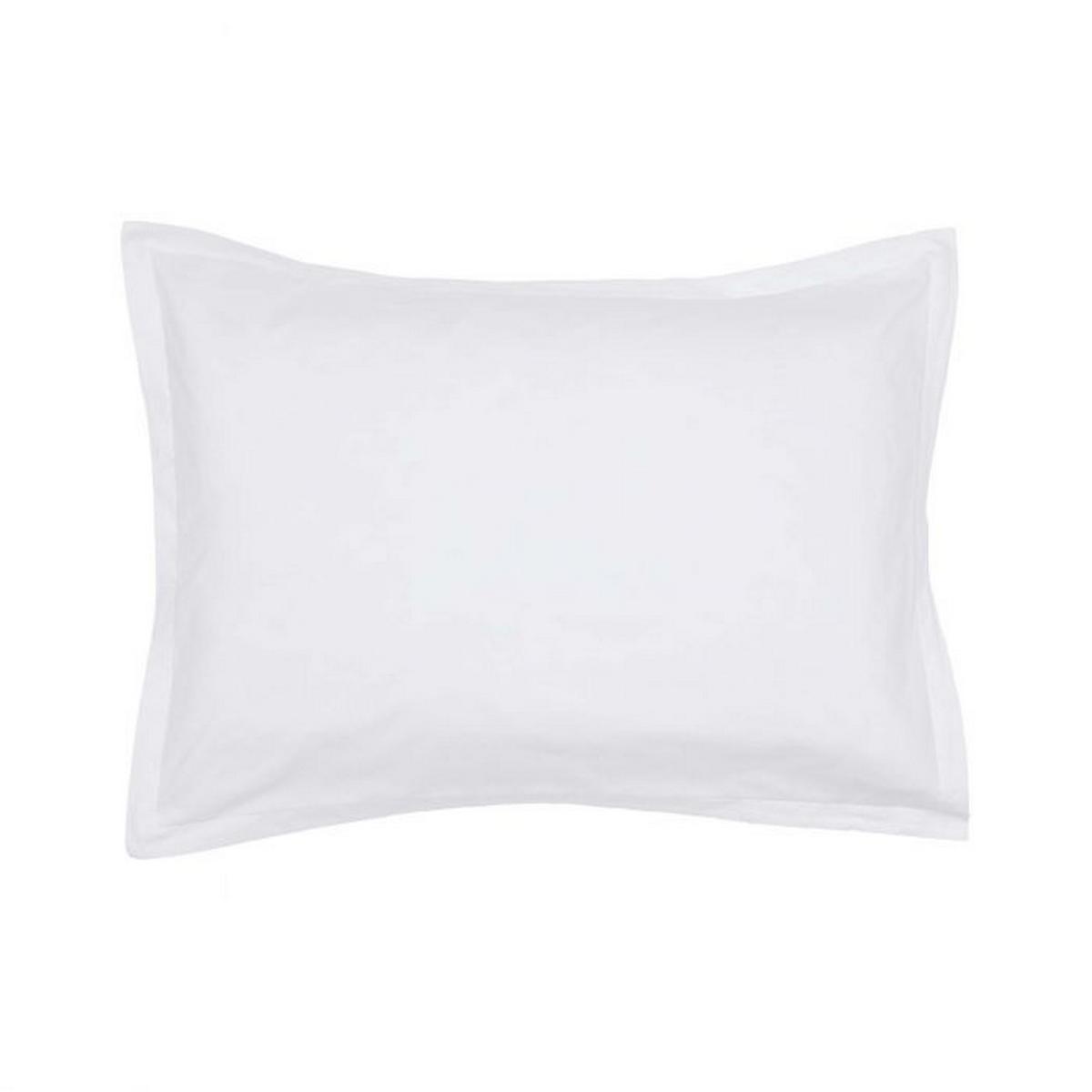 Calm Plain Cotton Bedding Duvet Cover and Pillowcase in White 140x200cm – image 5