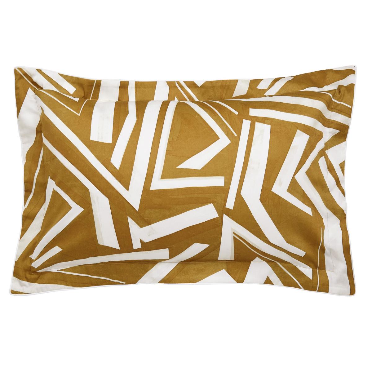 Transverse Abstract Bedding by Harlequin in Saffron Yellow 220x230cm – image 4