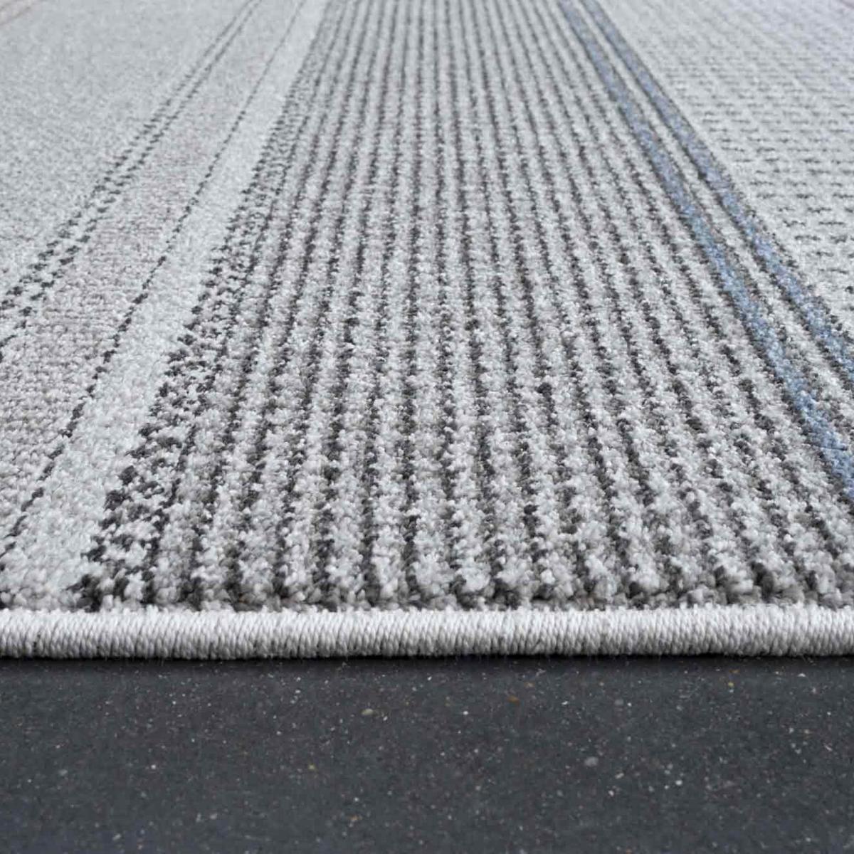 Liberty Geometric Striped Modern Rugs 34123 6161 in Grey200x290cm – image 3