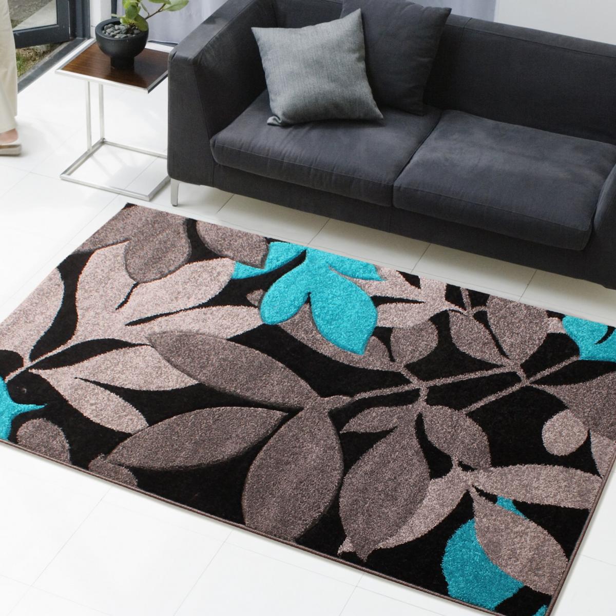 Rainforest Rugs in Teal150x210cm – image 5