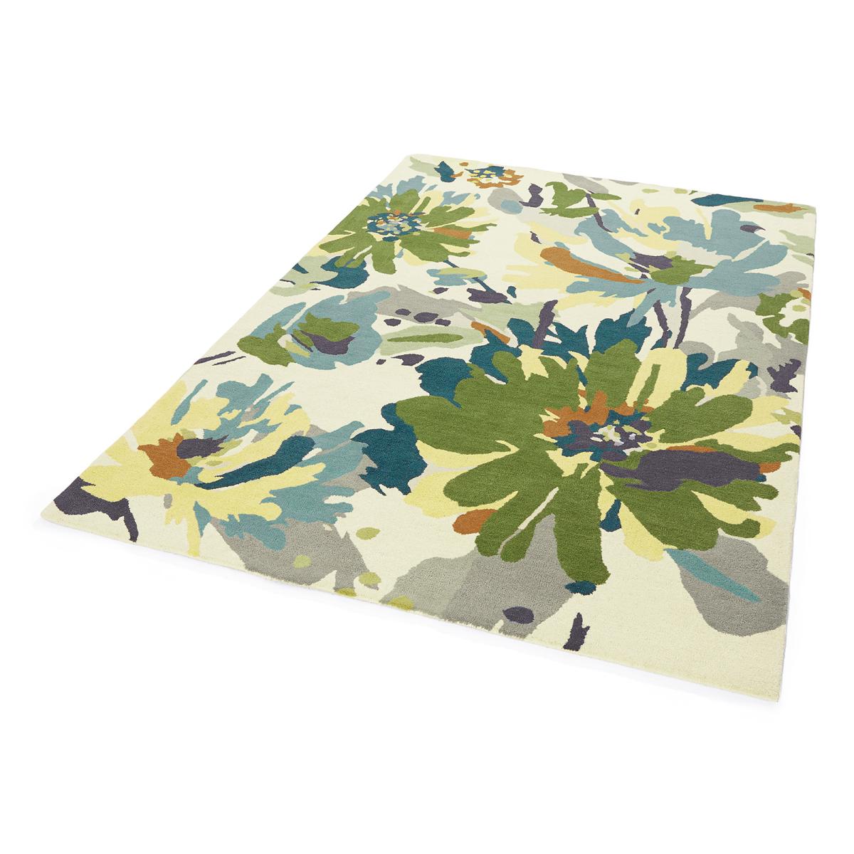 Reef Floral Rugs RF11 in Green and Multicolours&nbsp;160x230cm – image 3