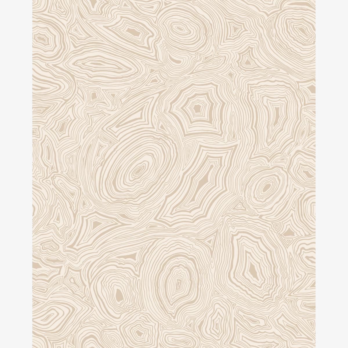 Malachite Wallpaper 6011 by Cole & Son in Parchment White Gold Roll – image 1