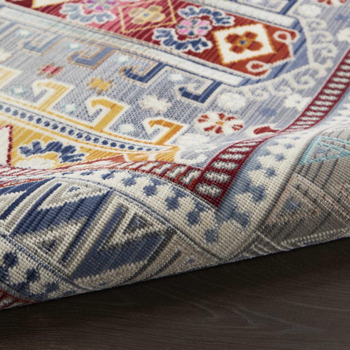 Vintage Kashan Traditional Rugs VKA06 by Nourison in Grey Multi 239x300cm – image 3