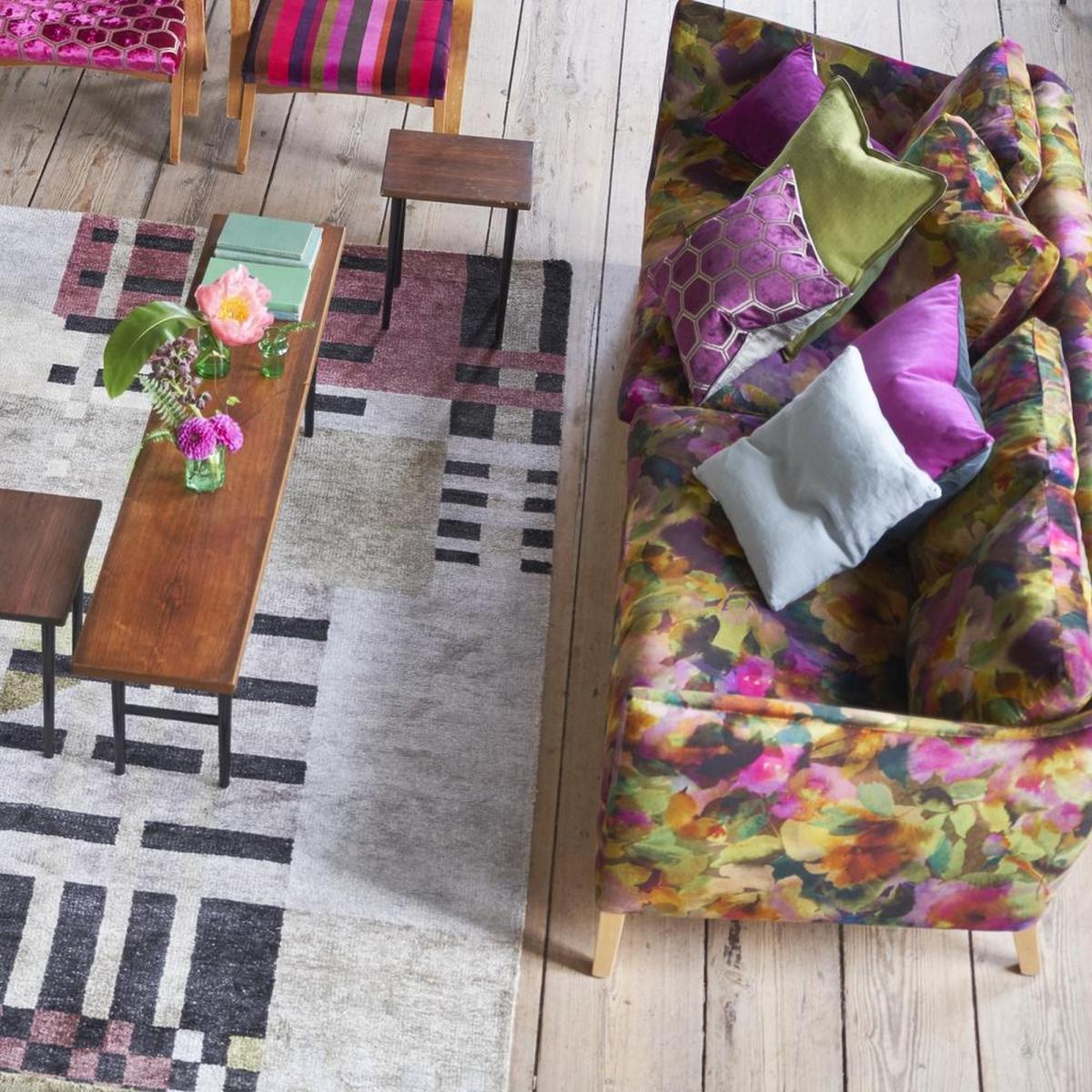 Chandigarh Rugs in Berry by Designers Guild – image 2