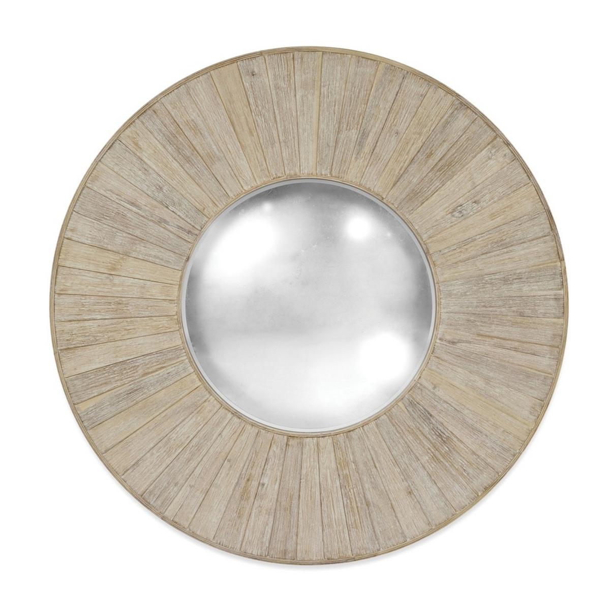 Barrique Round Mirror by William Yeoward in Washed Acacia 120x120cm – image 3