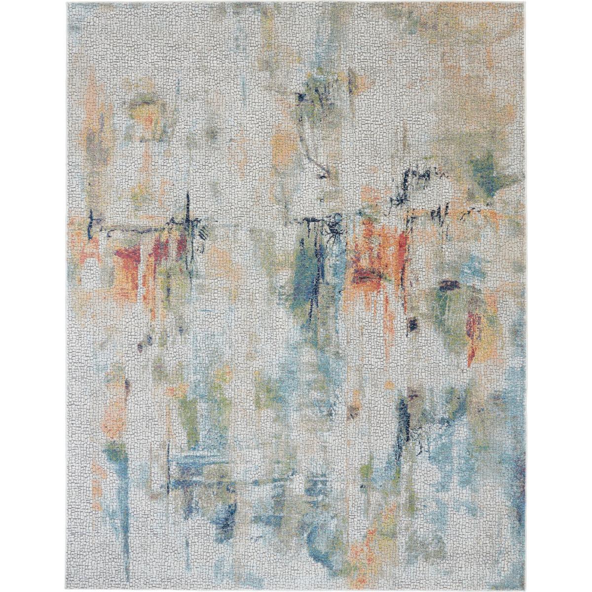 Ankara Global Abstract Rugs ANR09 in Ivory Multi&nbsp;239x300cm – image 2