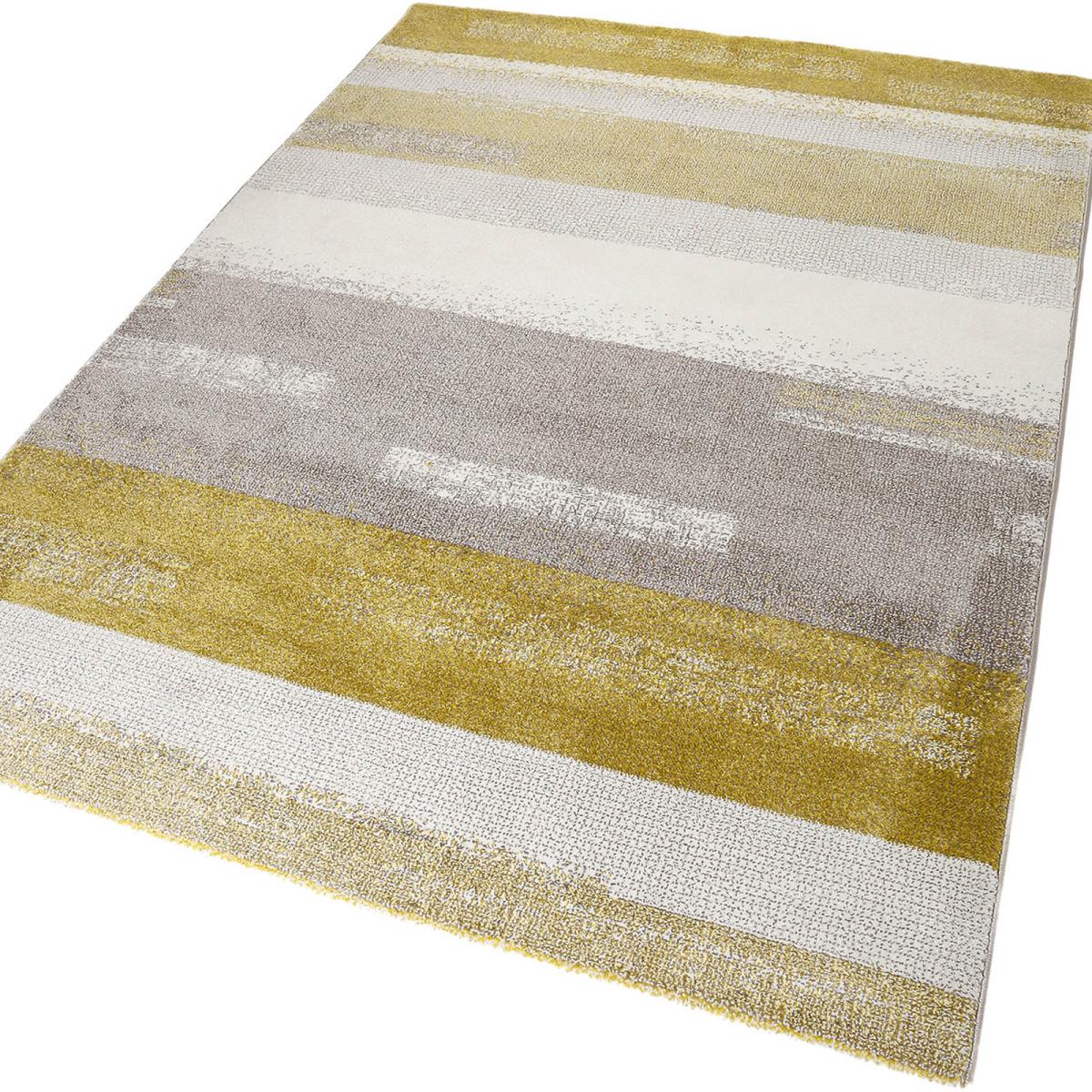 Dreaming Rugs 3247 075 by Esprit in Mustard and Taupe – image 4
