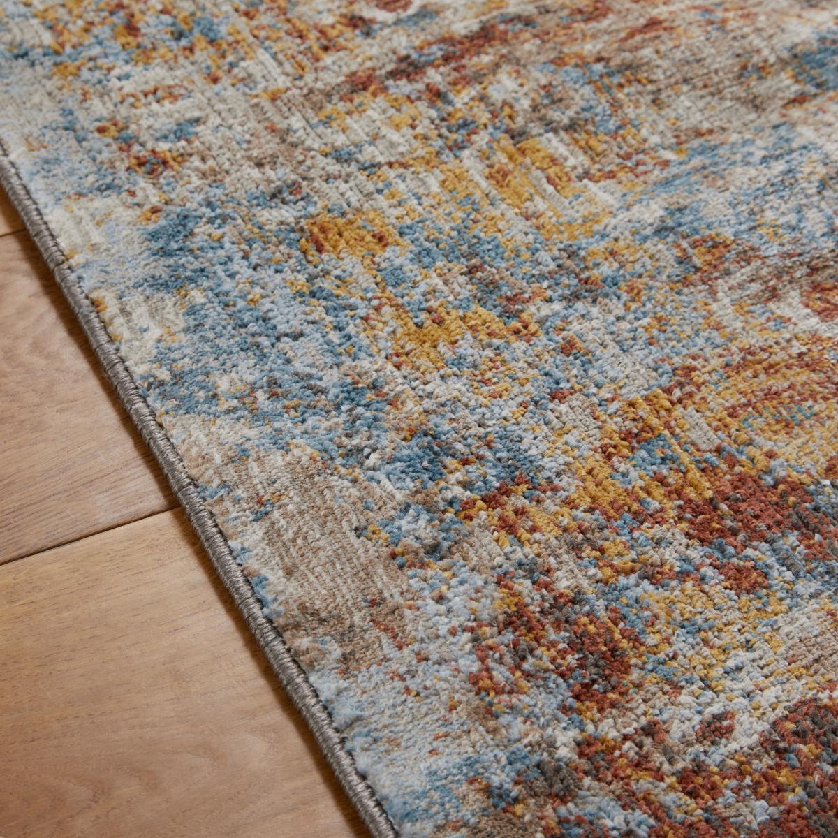 Mojave 4440S Abstract Distressed Rugs in Multi200x285cm – image 3
