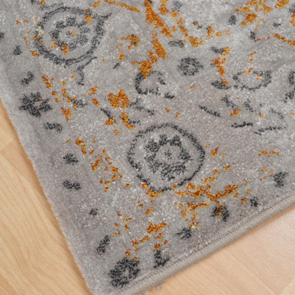 Grandeur Traditional Medallion Rugs in Silver Grey&nbsp;160x230cm – image 2