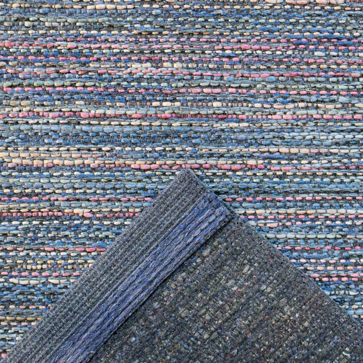 San Rocco 89001 5002 Indoor Outdoor Flatweave Rug in Blue 120x170cm – image 2