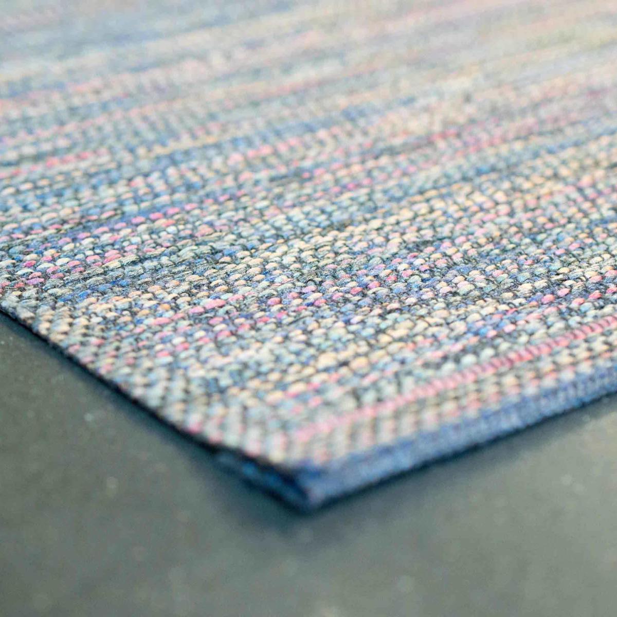 San Rocco 89001 5002 Indoor Outdoor Flatweave Rug in Blue 120x170cm – image 3