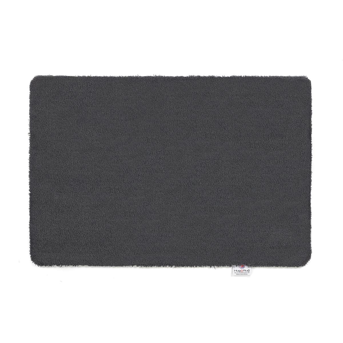 Sense Plain Washable Rug in Charcoal Grey 65x100cm – image 4