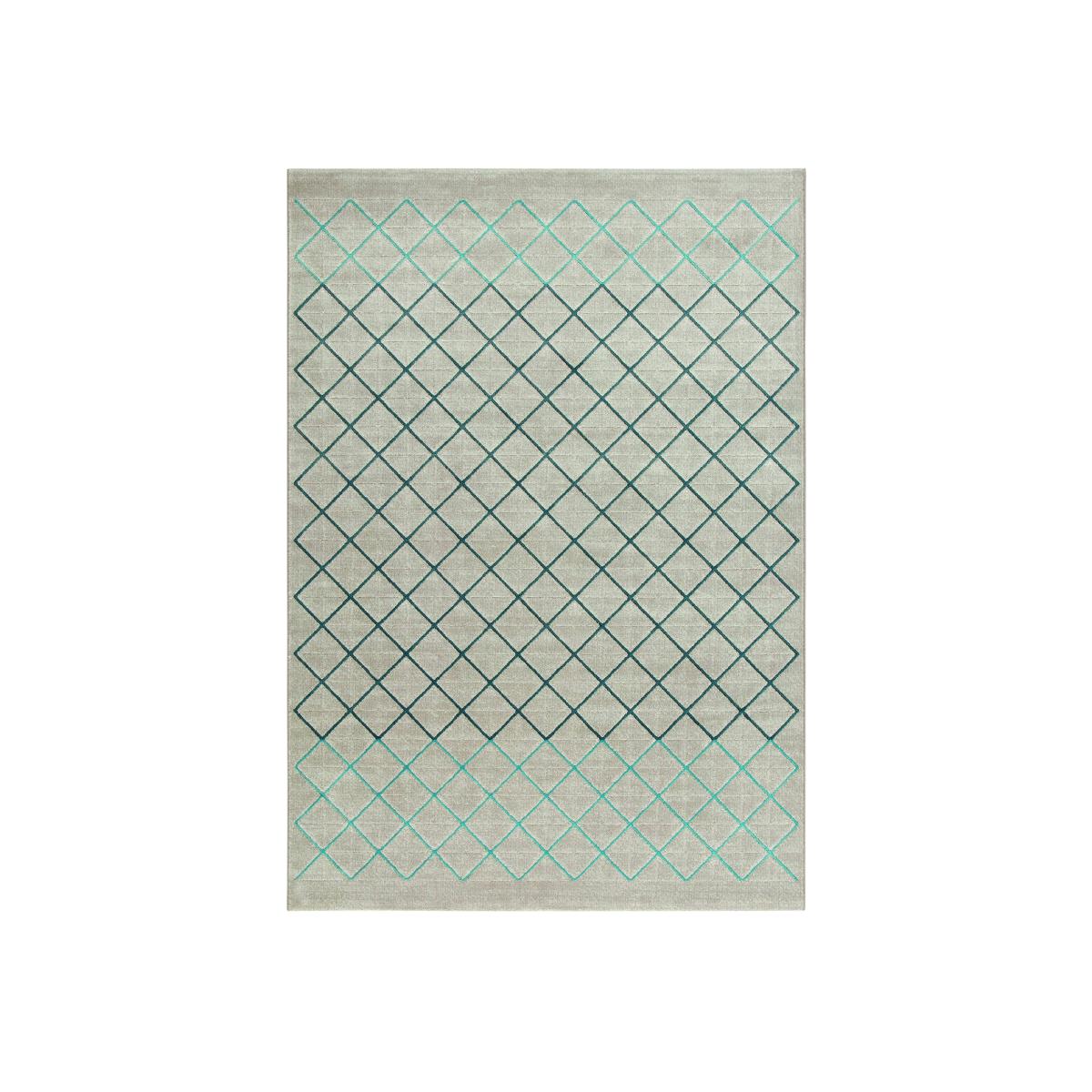 Grandeur Teal Tile Rugs