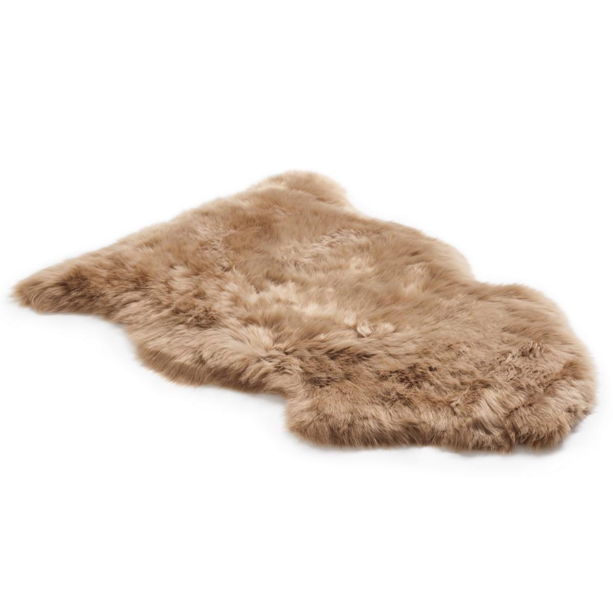 Long Wool Sheepskin Rugs in Honey Quad – image 4