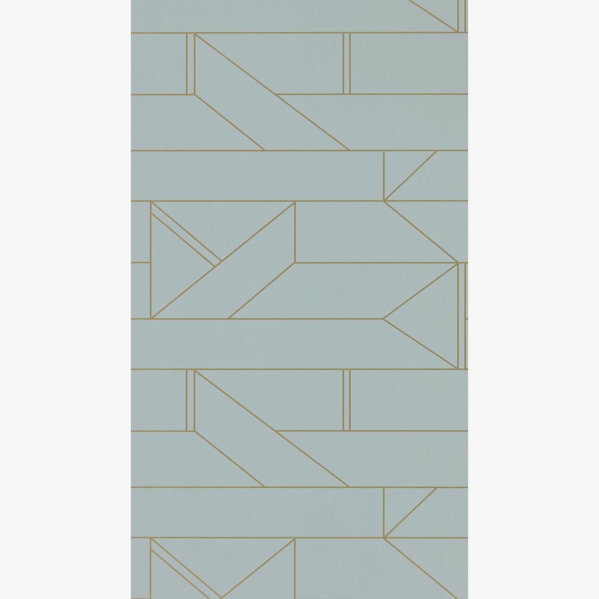Barbican Geometric Wallpaper 112016 by Scion in Fossil grey Roll