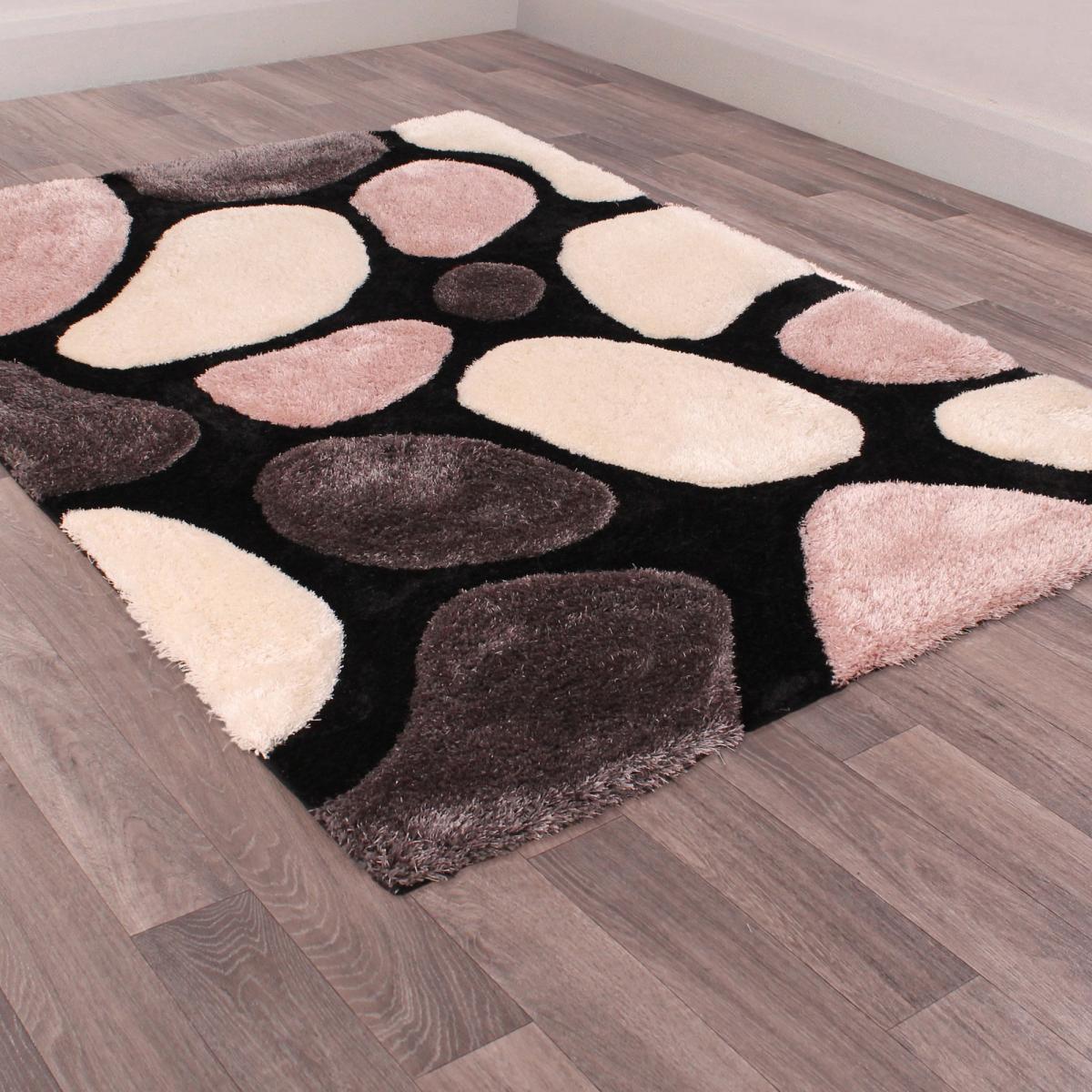 Stepping Stones Rugs in Pink Grey 160x225cm – image 5