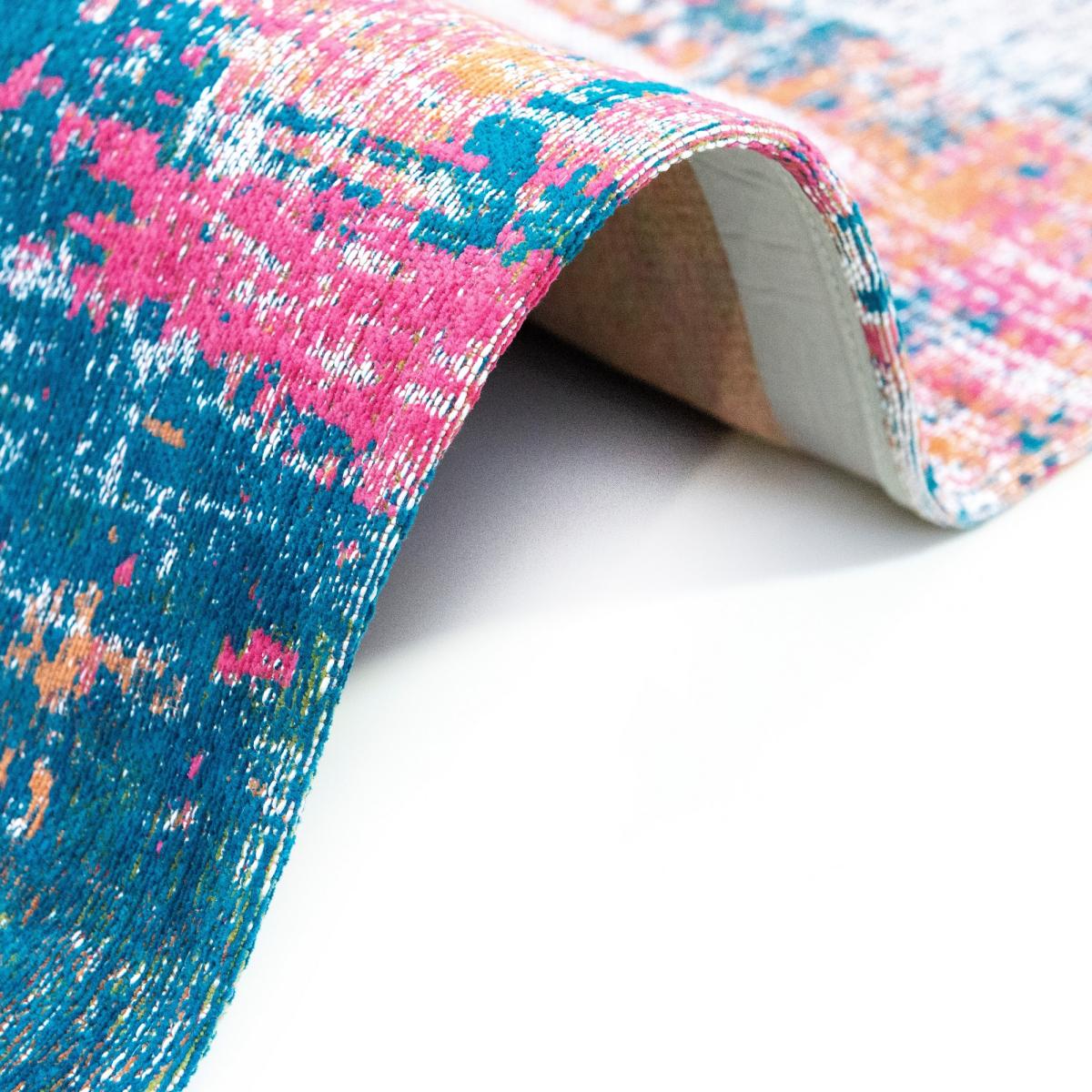 Louis De Poortere Modern Abstract Atlantic Streaks Rugs 9214 in Jefferson Multi 170x240cm – image 4