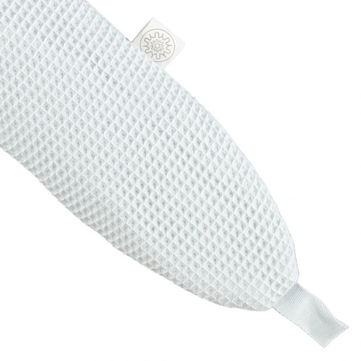 YuYu Cotton Waffle Hot Water Bottle in Ocean Mist 81x13cm – image 2