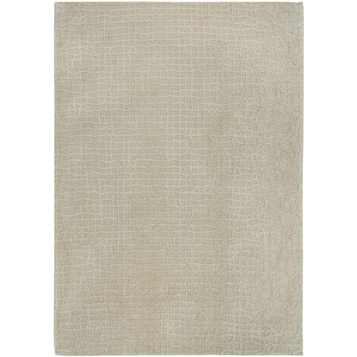 Louis De Poortere Structures Trammel Rug 9245 in Ovid Beige&nbsp;80x150cm – image 5