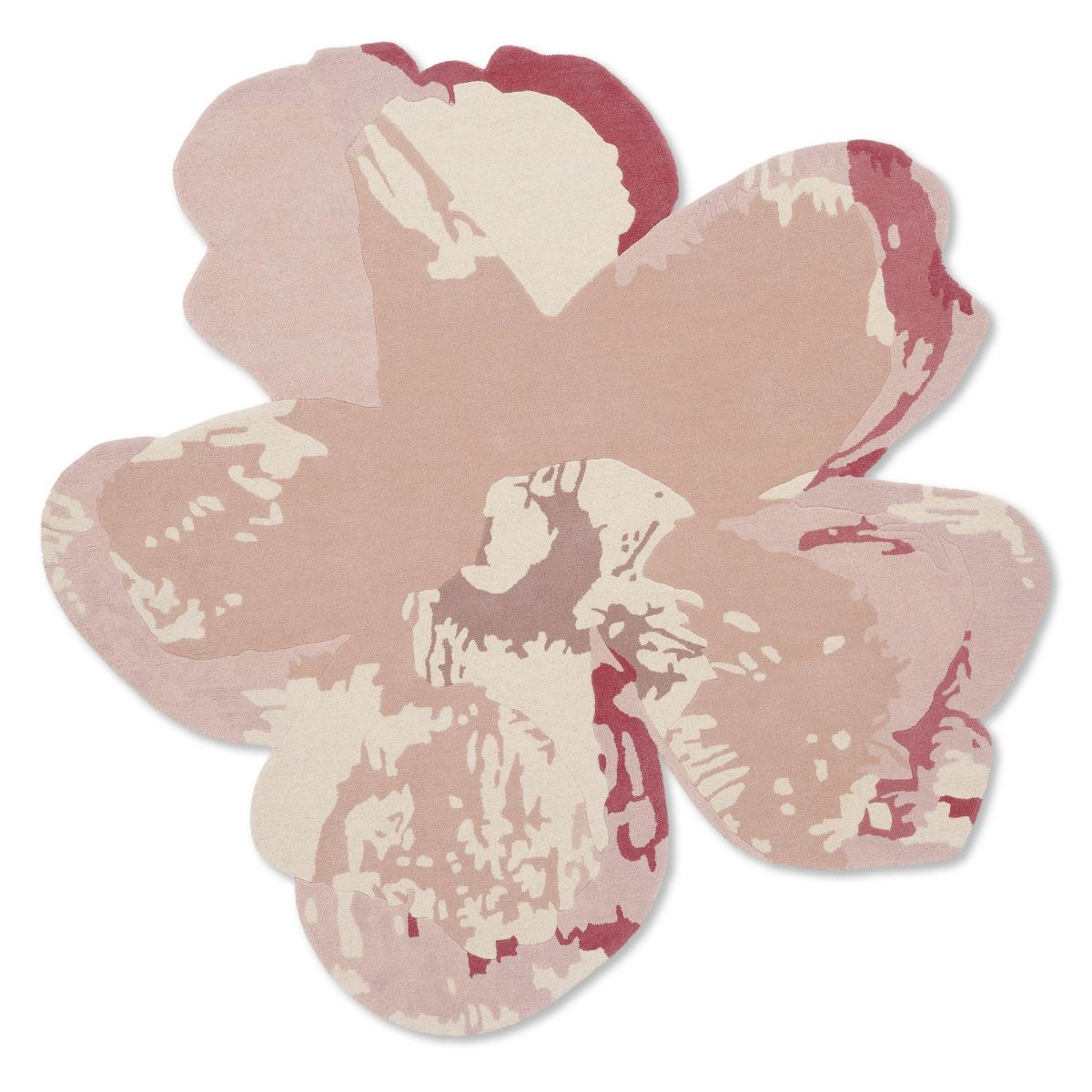 Shaped Magnolia 162302 Circle Rugs by Ted Baker in Light Pink200x200cm – image 5