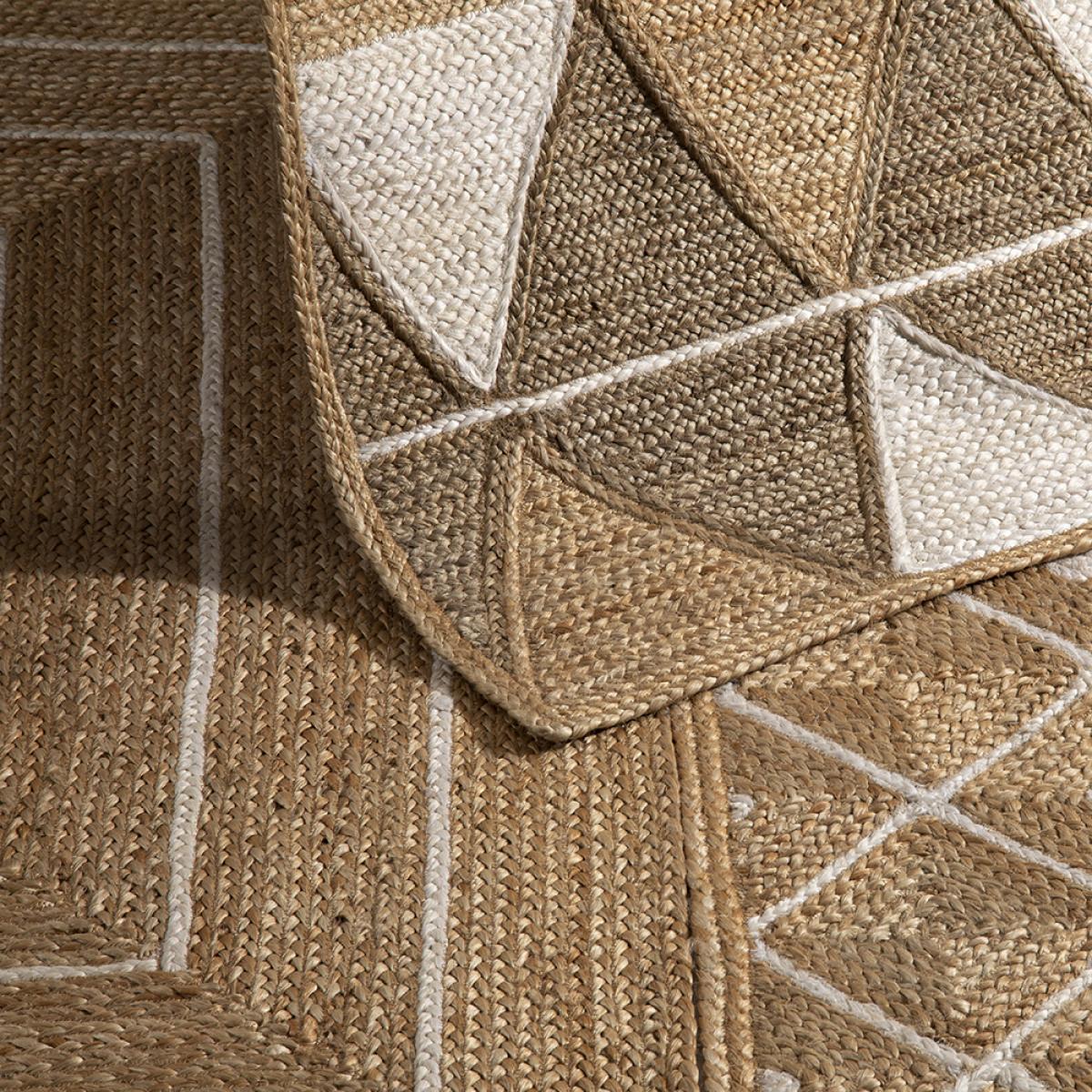Natural Border Prestbury Hand Braided Jute Rug in Natural 120x170cm – image 2